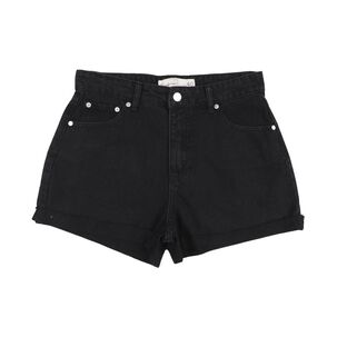 Short Denim Basta Desflecada Tiro Medio Skinny Mujer Freedom