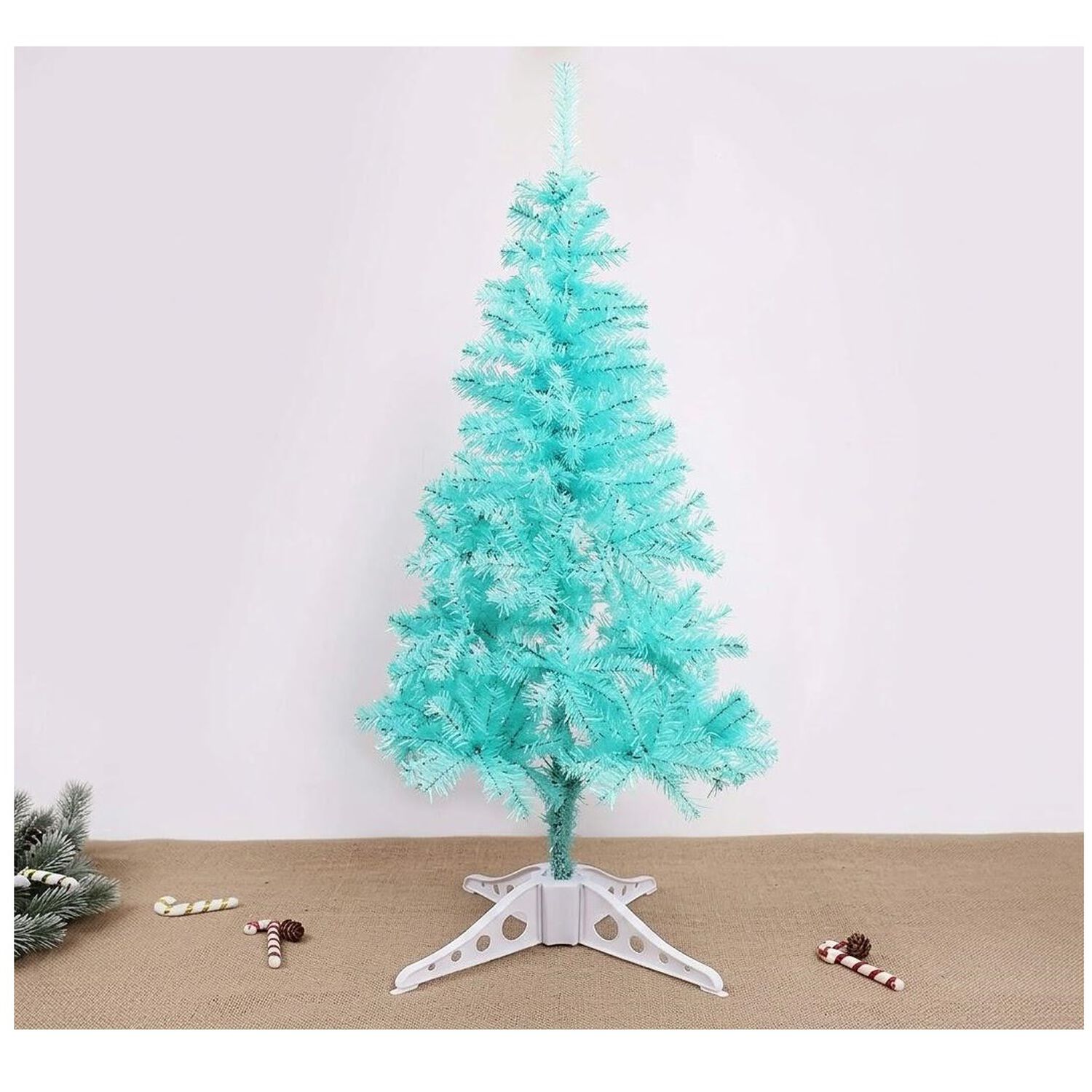 &Aacute;rbol Navide&ntilde;o Celeste Altura De 180cm Artificial image number 3.0