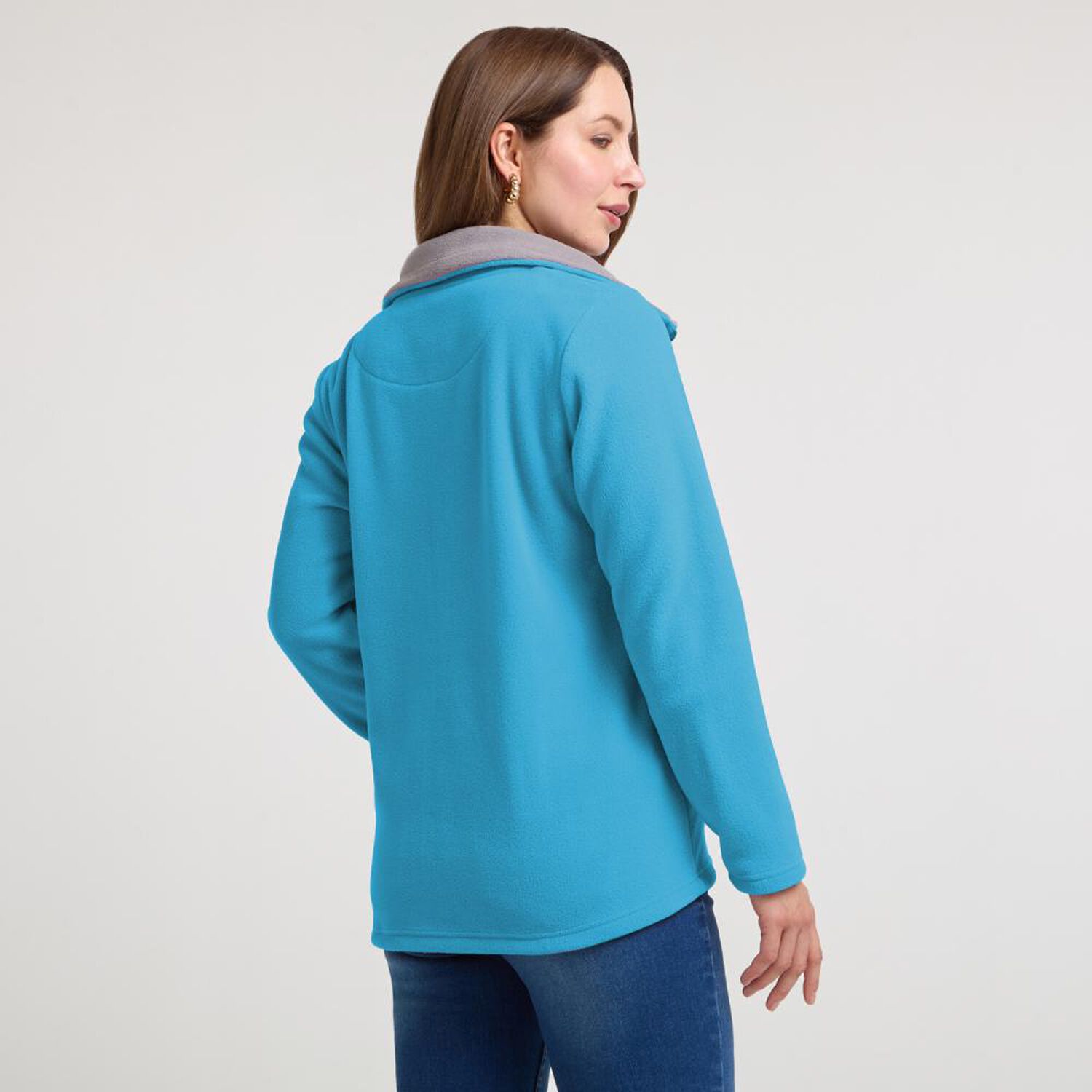 Poler&oacute;n Polar Regular Cuello Alto Mujer Geeps image number 1.0