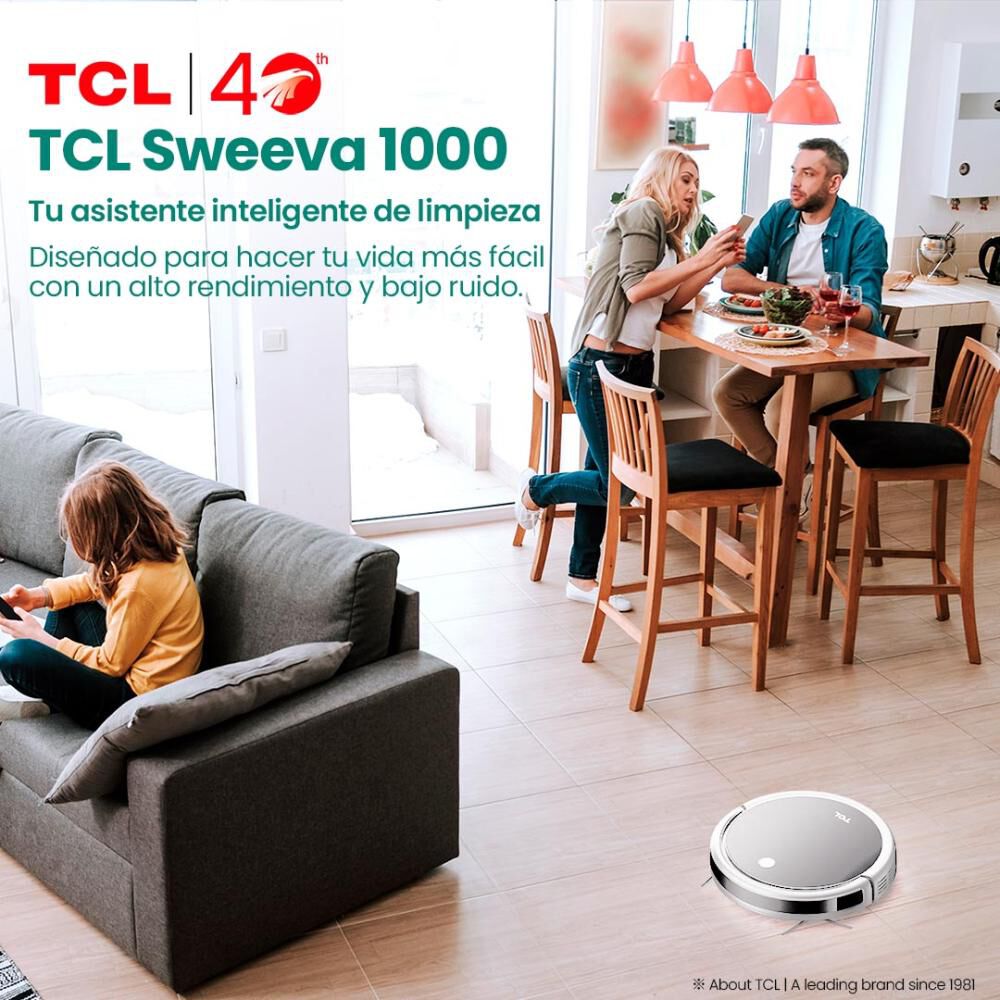 Aspiradora Robot TCL Sweeva 1000BL image number 5.0