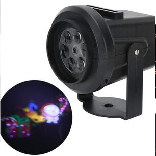 Proyector De Navidad Led Con Tarjetas Intercambiables.