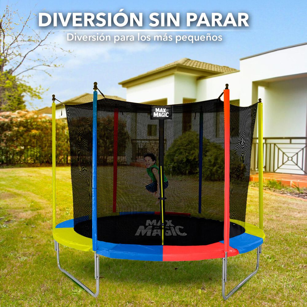 Cama El&aacute;stica 244 Cm (8 Ft) Multicolor image number 4.0