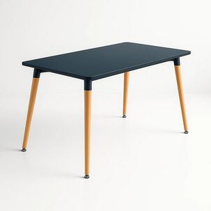 Mesa De Comedor 120x80 Rectangular - Negra