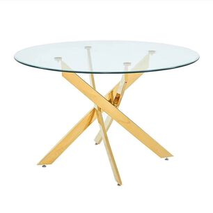 Mesa De Comedor Gold Redonda 120cms