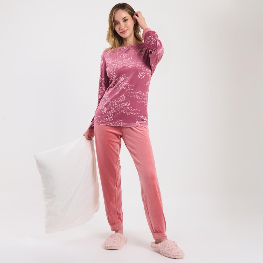 Pijama Manga Larga Mujer Lesage image number 1.0