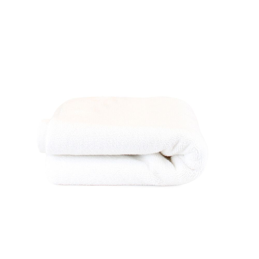 Toalla De Mano Nautica 100% Algod&oacute;n Textura Esponjosa Blanca-azul image number 3.0