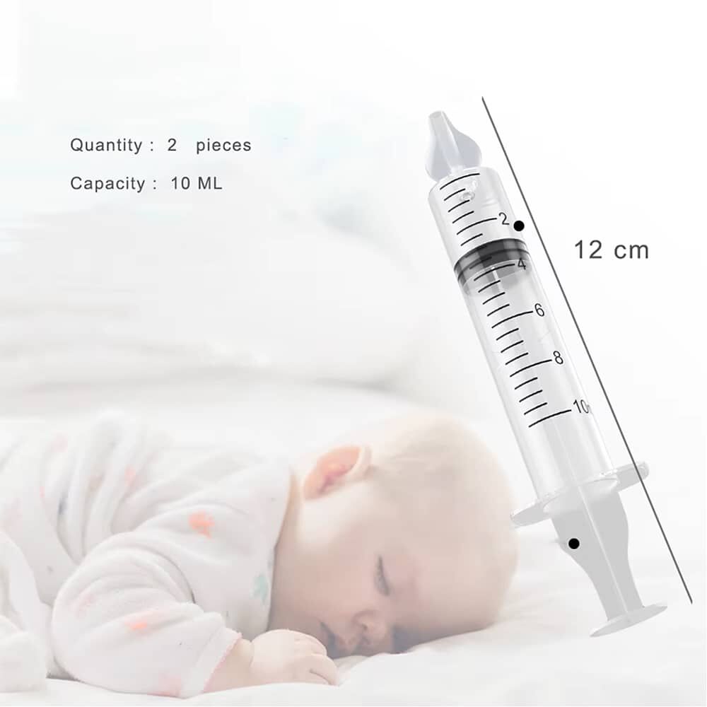 Jeringa Pack 2 Aspirador Nasal Para Lavado Mocos Nariz Bebe image number 3.0