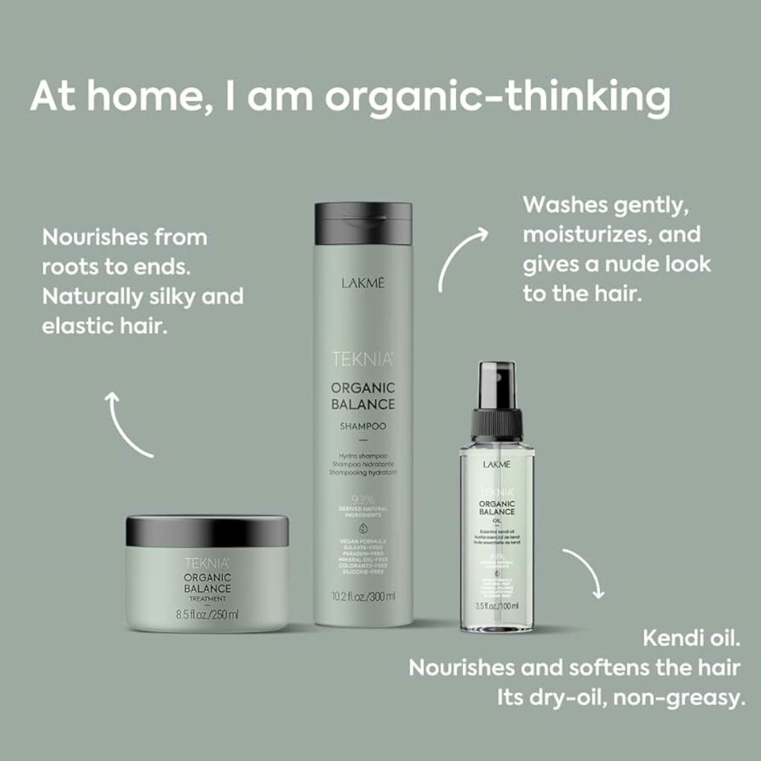 Tratamiento Organic Balance Hidratante 250ml Teknia Lakme image number 4.0