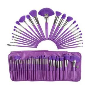 Set De Brochas Profesionales Para Maquillaje - 24 Brochas