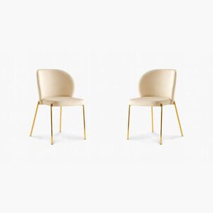 Pack 2 Sitiales Cartagena Gamuza Beige