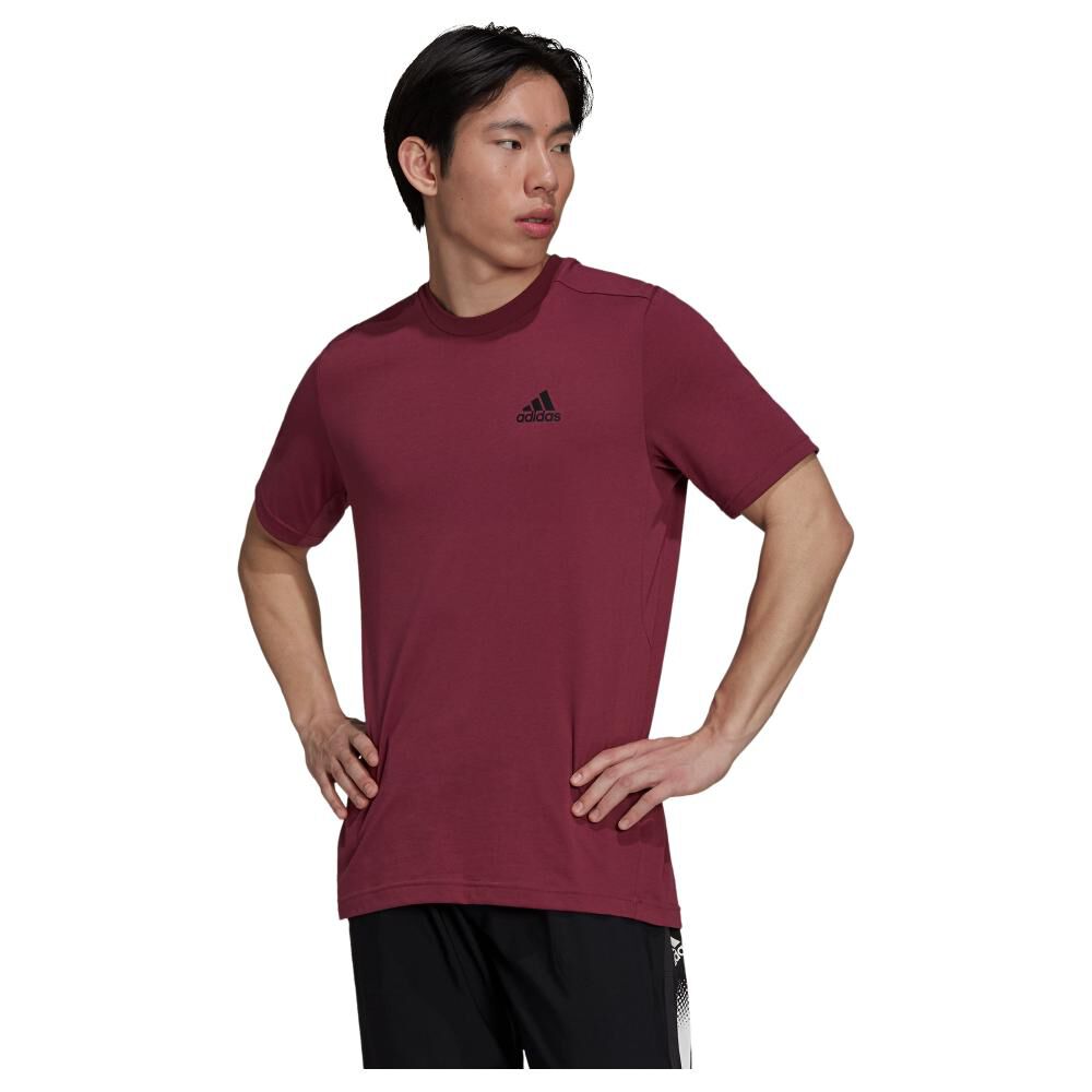 Polera Hombre Adidas D2m Feelready image number 0.0