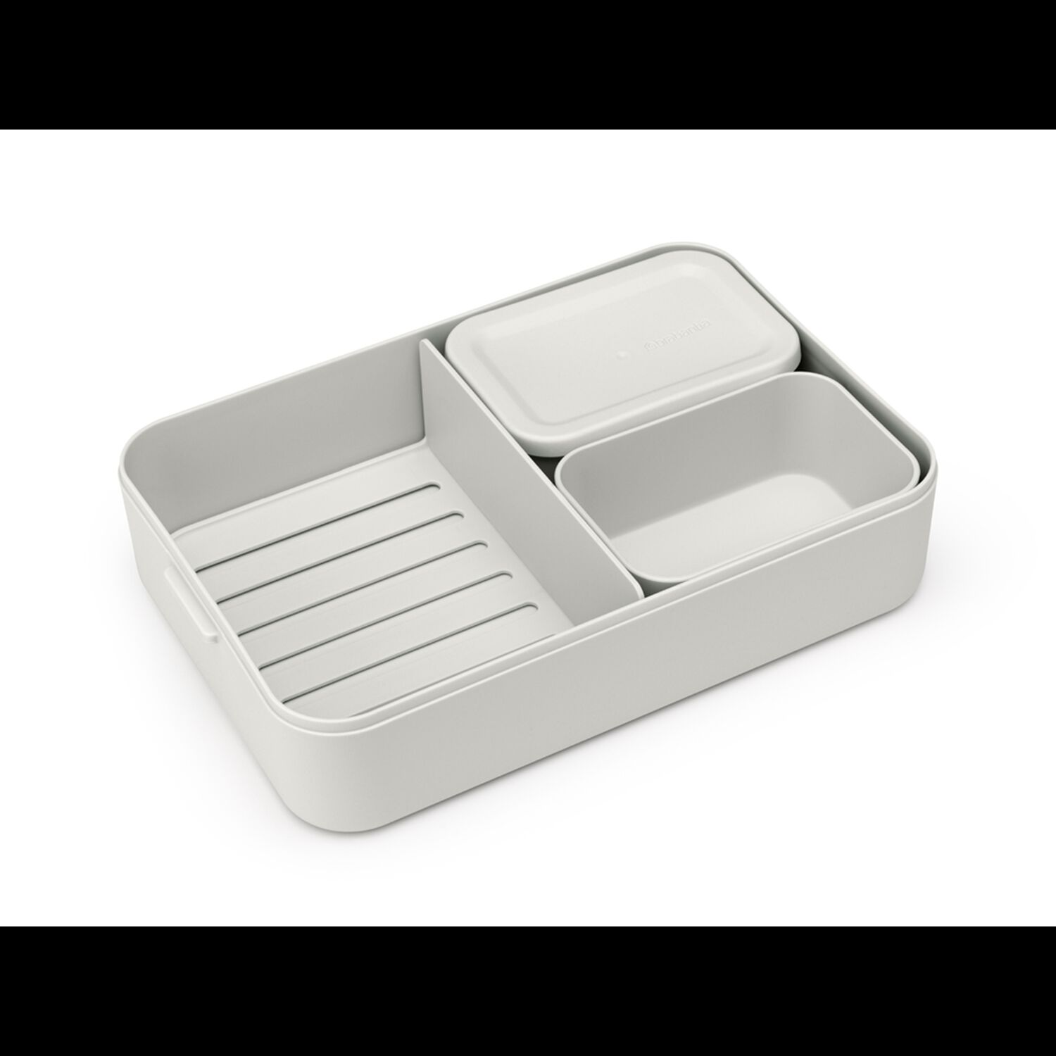 Contenedor Para Almuerzo Make & Take Bento Grande Light Grey image number 2.0