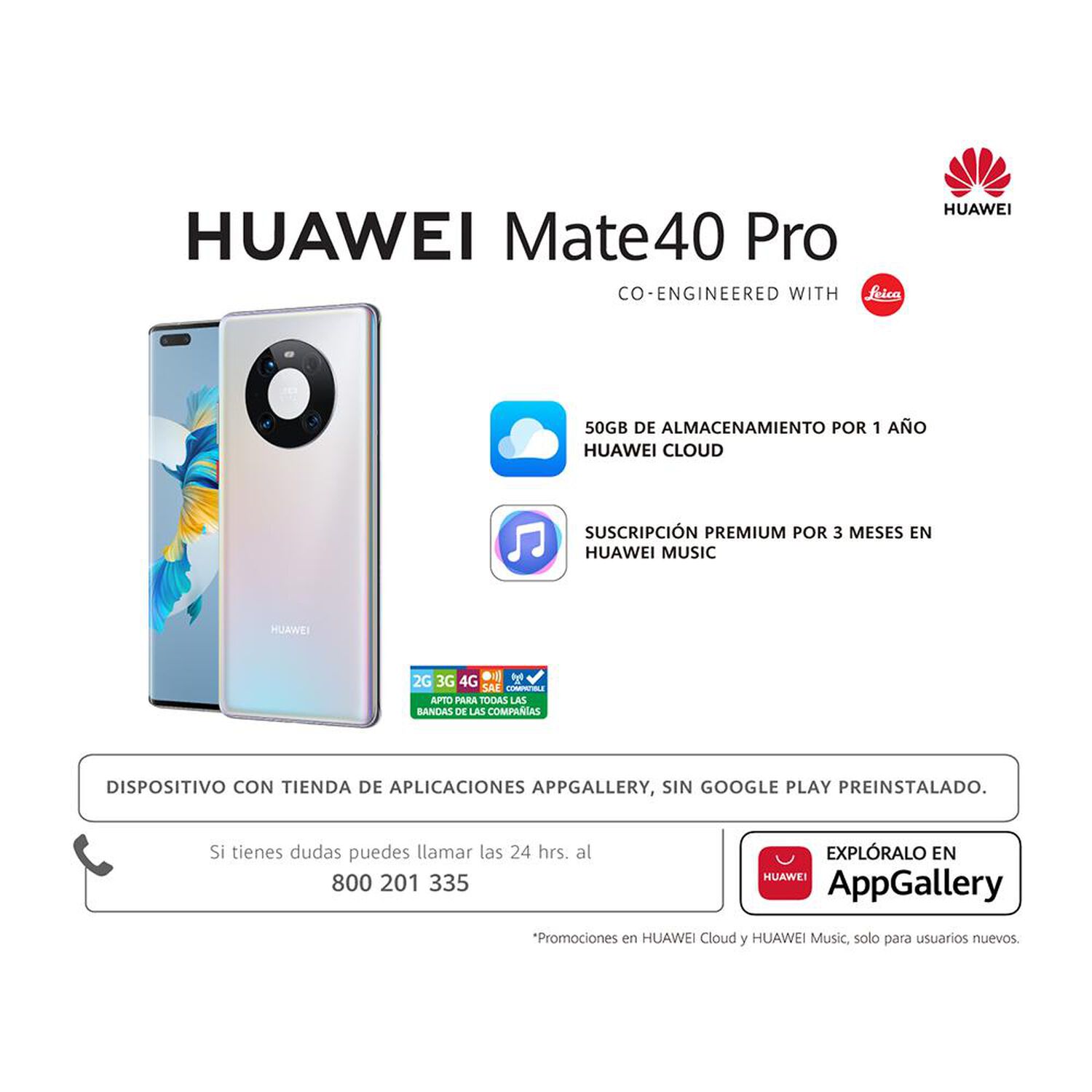 Smartphone Huawei Mate 40 Pro 256gb image number 9.0