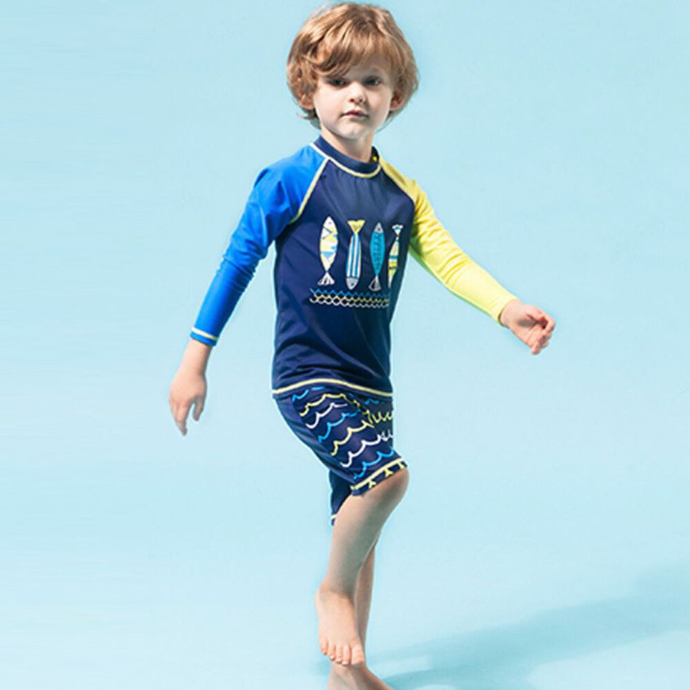Traje De Baño 3 Piezas Manga Larga Niño Jump Kids image number 7.0