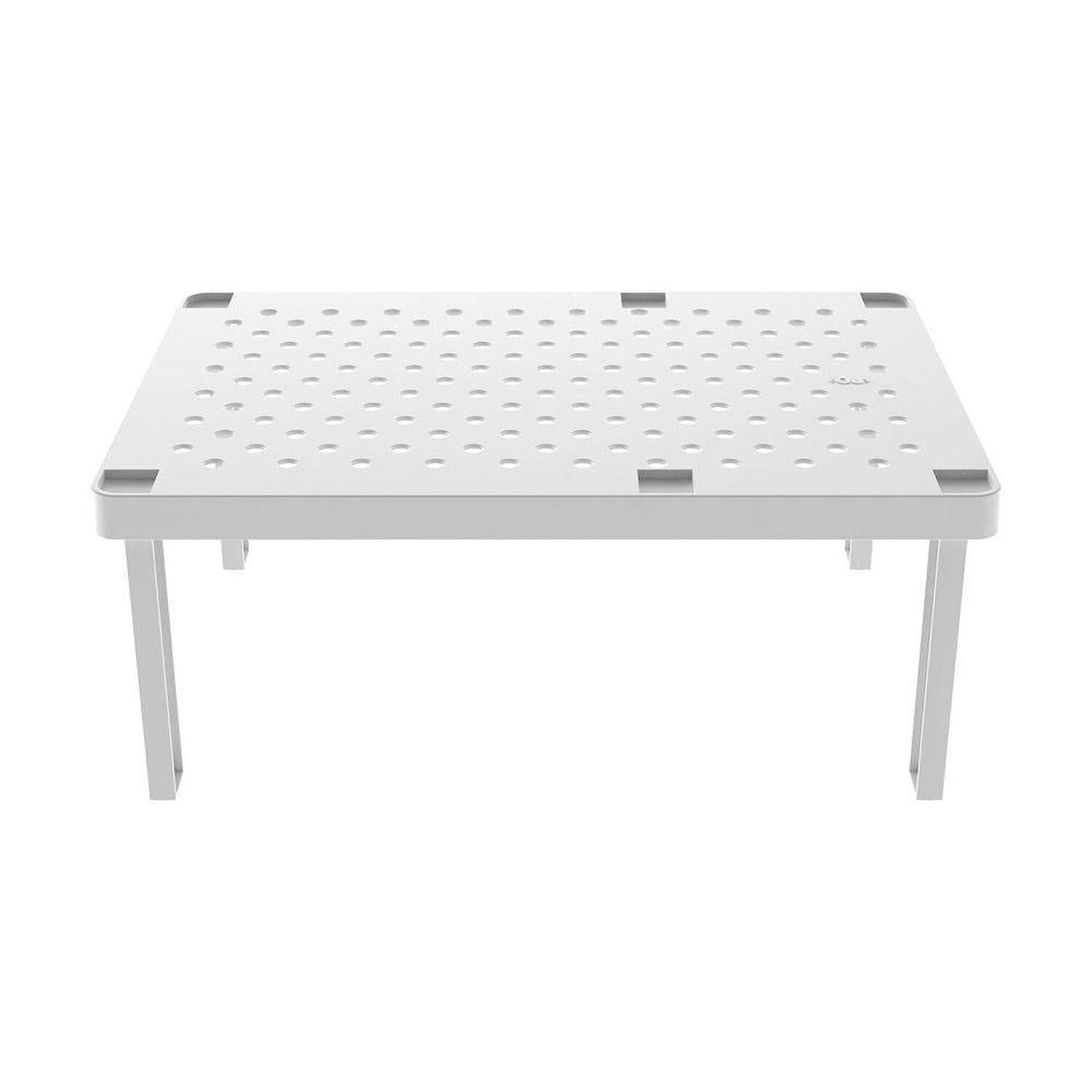 Organizador De Estante Rectangular Level Blanco image number 0.0