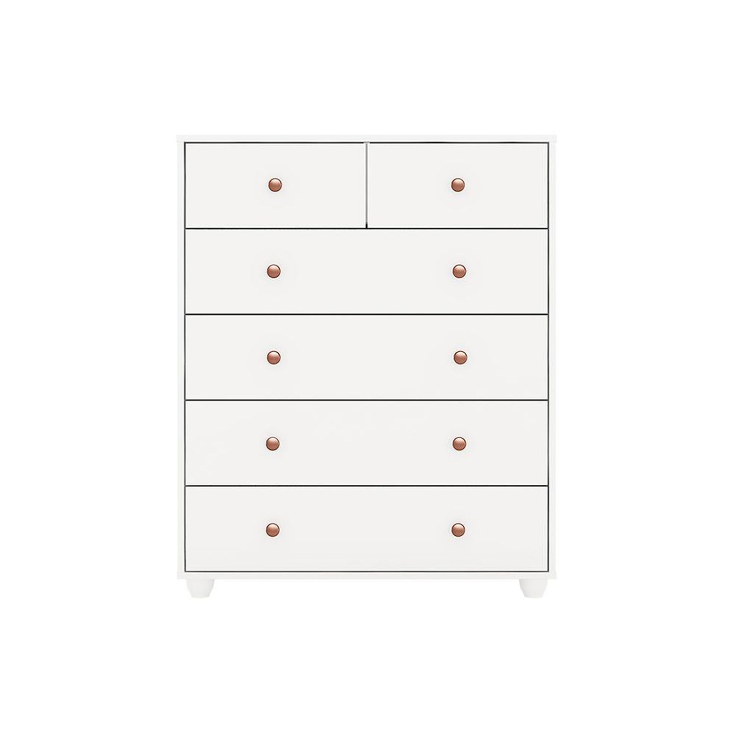 C&oacute;moda Vekkahome Vittoria White / 6 Cajones image number 3.0