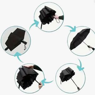 Paraguas Portatil Dise&ntilde;o De Flores