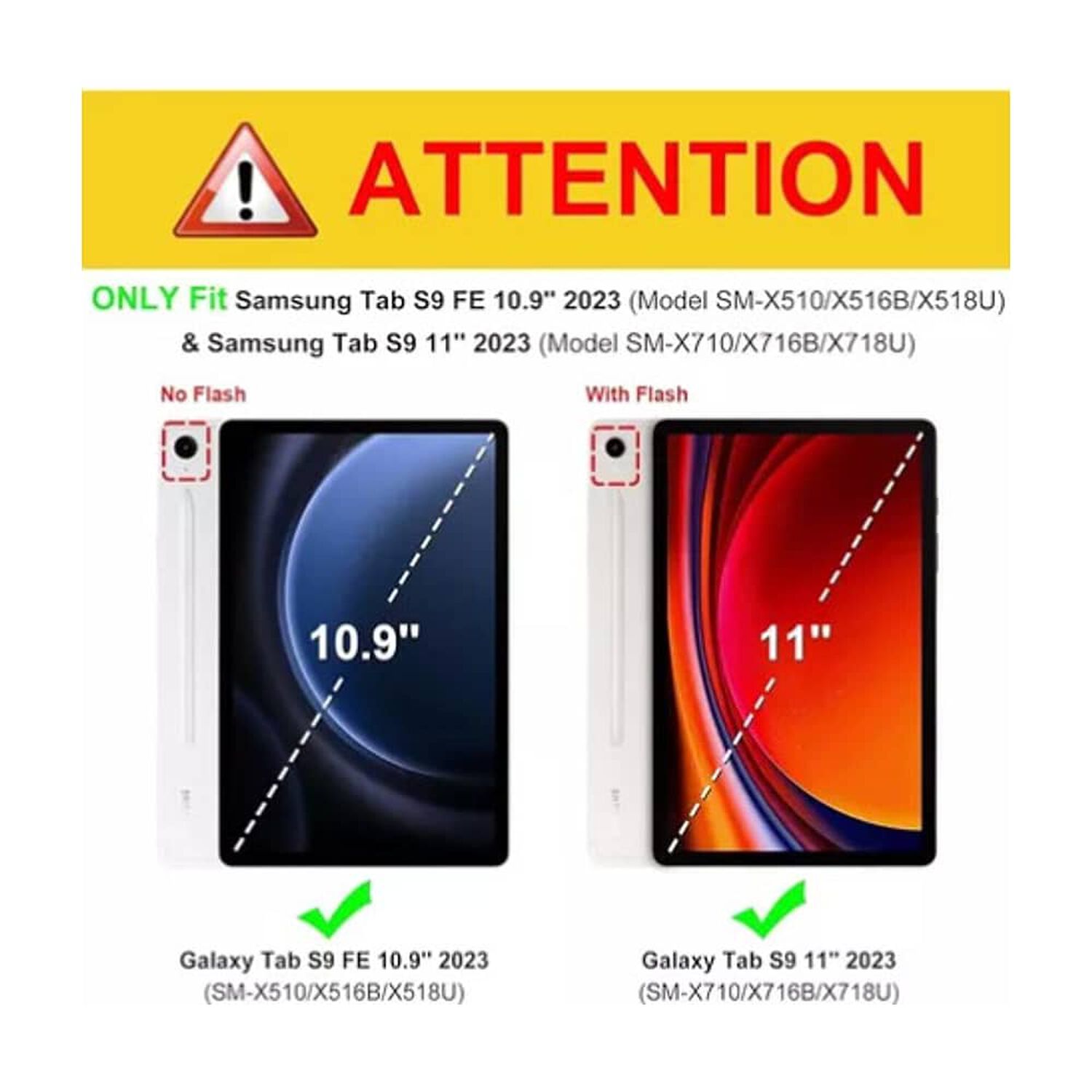 Carcasa Smart Cover Para Galaxy Tab S9 Fe 10,9 Sm-x510 image number 1.0