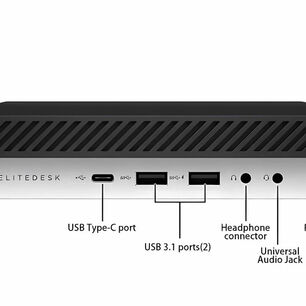 Kit Monitor 24 Pulgadas + Micro Cpu Hp 800 G3 Core I5 - 8gb Ram - 256gb Ssd