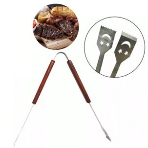Pinza Para Asado Acero Inoxidable