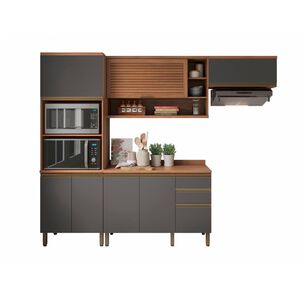 Mueble De Cocina Roca Macadamia / 7 Puertas / 3 Cajones Mueble De Cocina Roca Macadamia / 7 Puertas / 3 Cajones