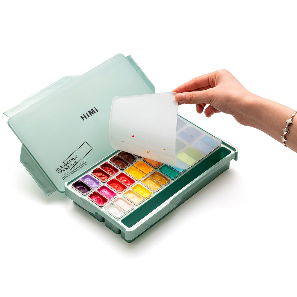 Himi Set Pintura Acrílica Twin Cup 12 Ml 36 Colores image number 7.0