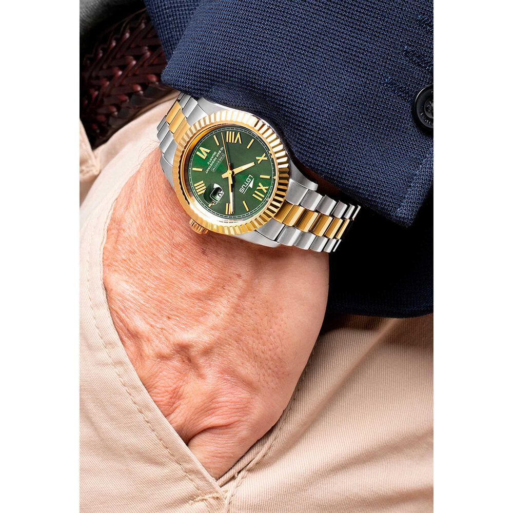 Reloj 19003/3 Lotus Verde Hombre The Ambassadors Collections image number 1.0