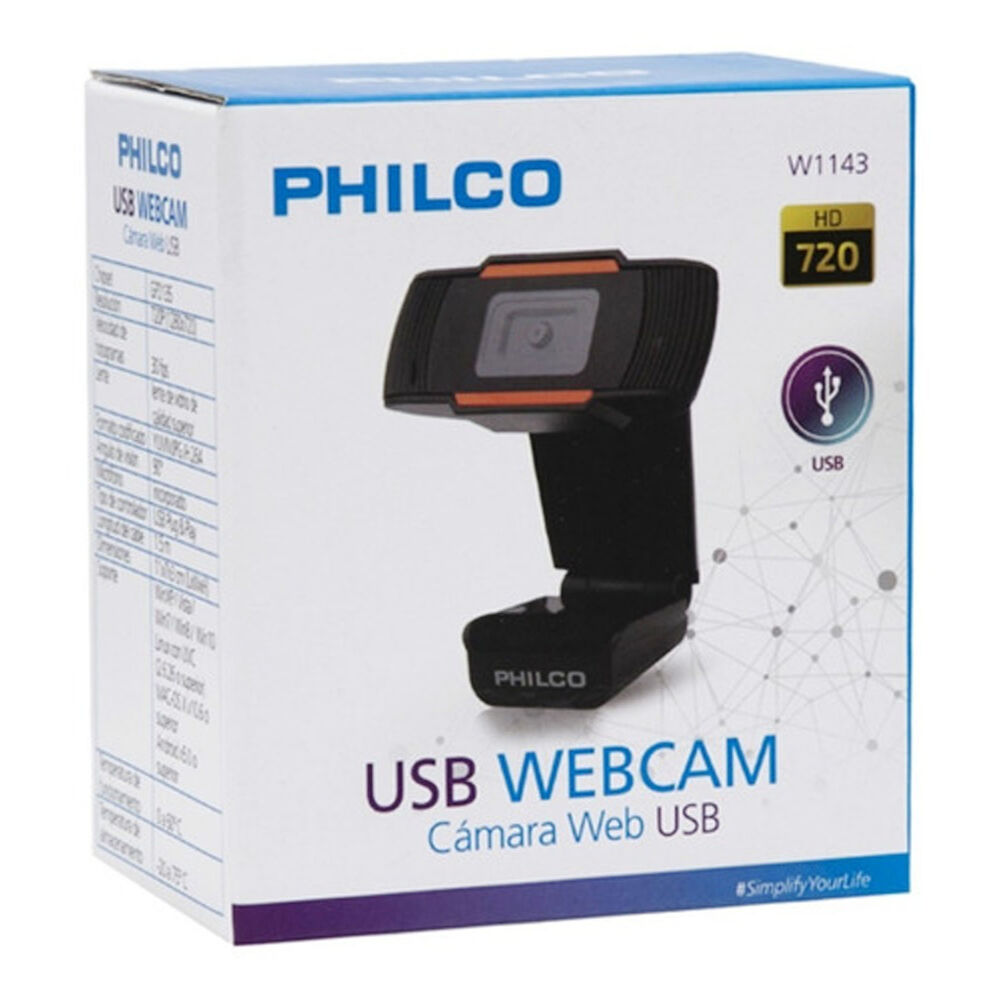 Camara Webcam Hd 720p Philco Usb - Crazygames image number 3.0