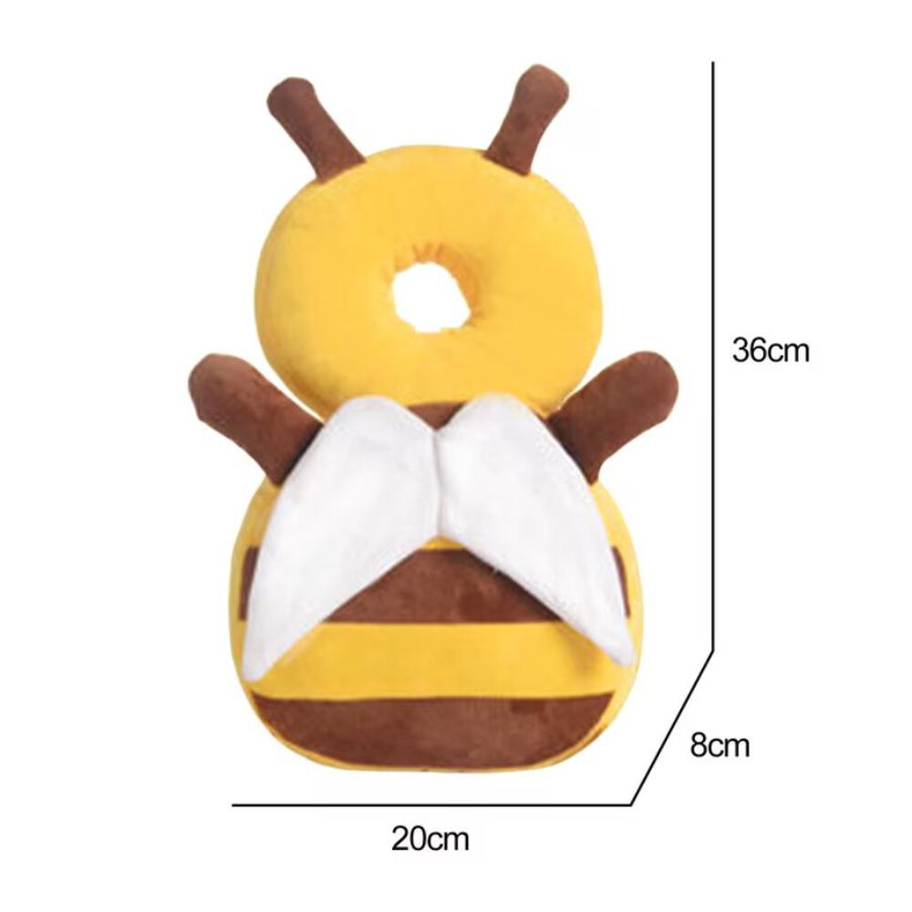 Mochila Cojin Protector Cabeza Bebe Anticaidas Abeja image number 2.0