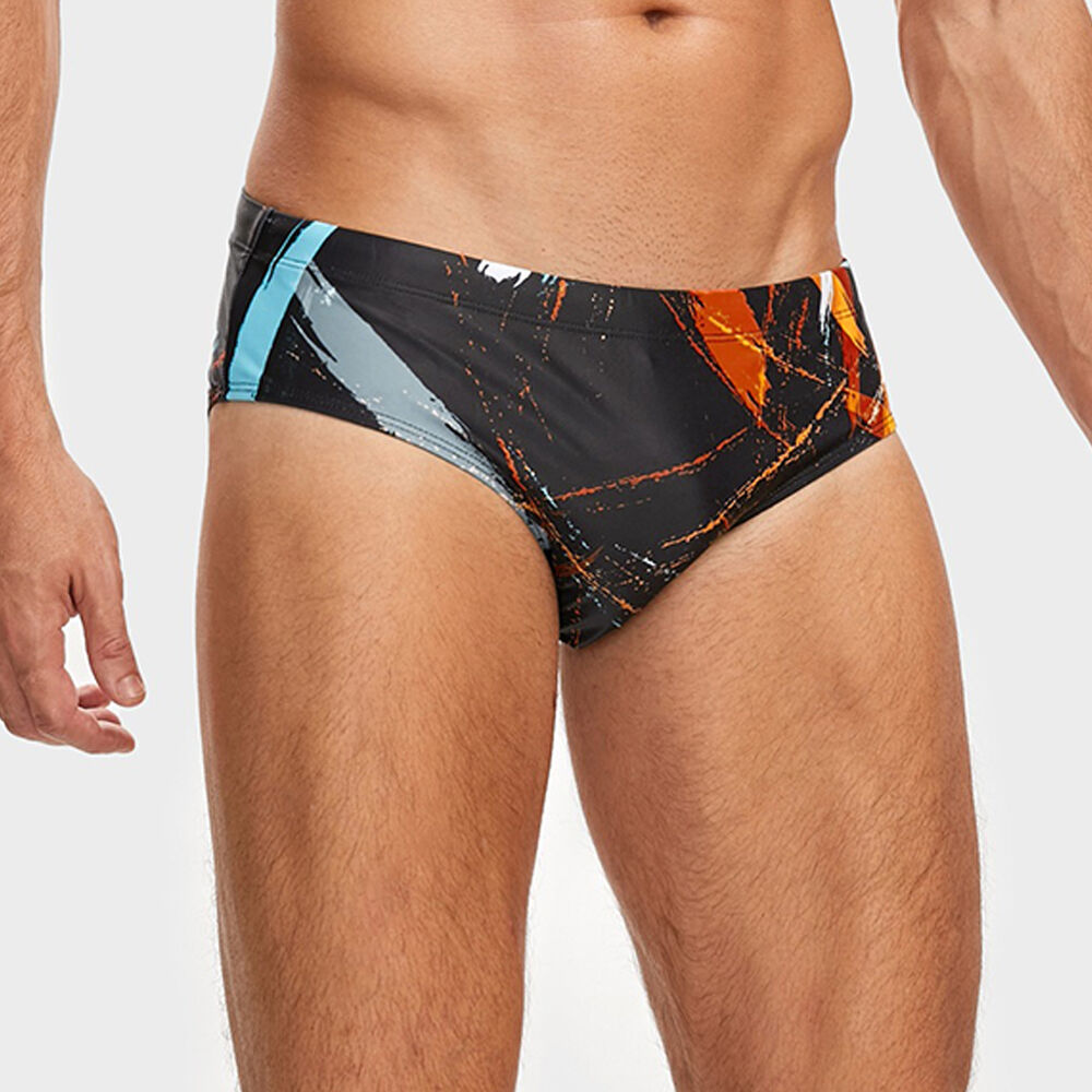 Tie Dye Traje De Baño Elástico Sexy Para Hombre N image number 5.0