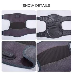 Masajeador El&eacute;ctrico Para Rodilla Con Calor Y Vibraci&oacute;n Ajustable