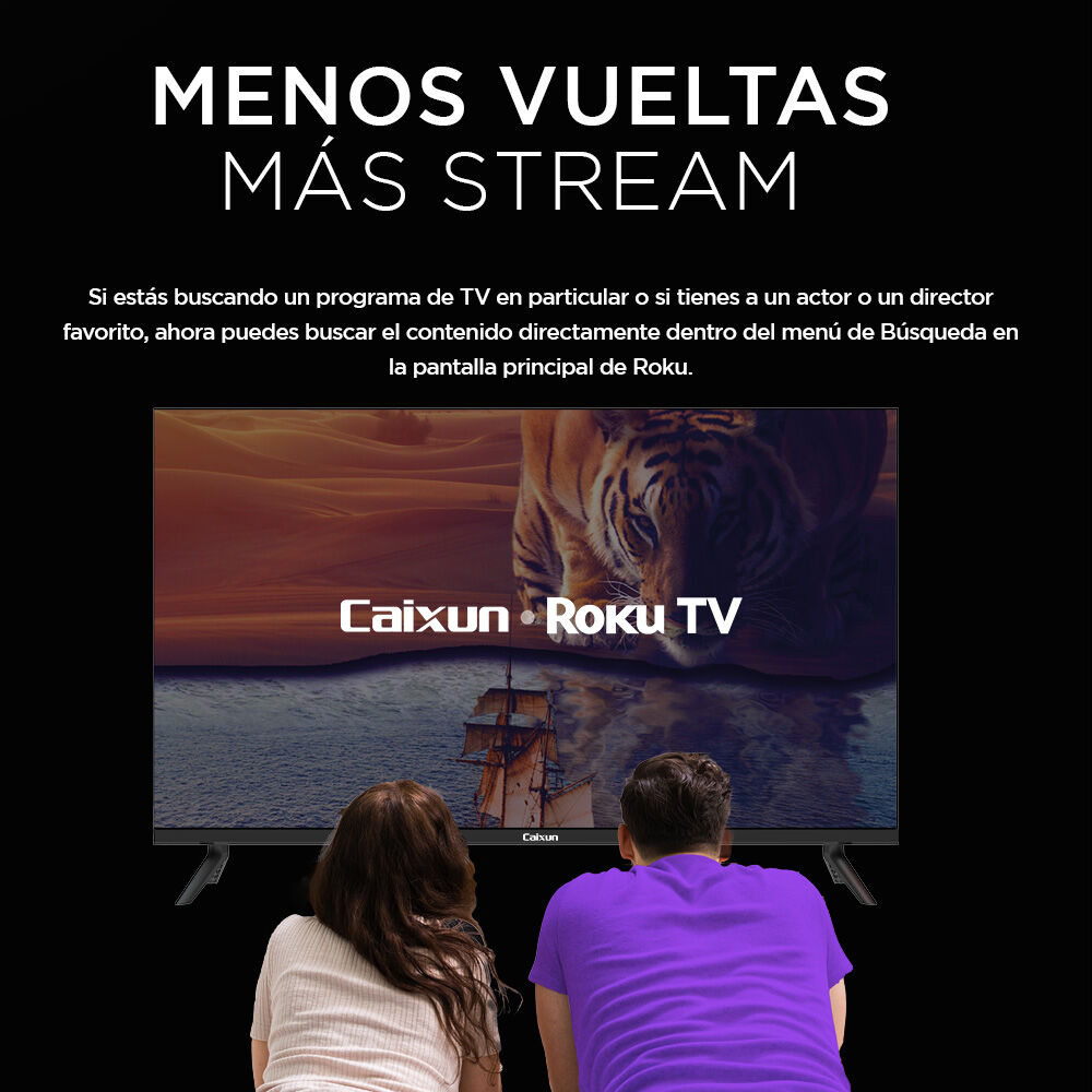 Smart Tv Caixun Led 40" Fhd Roku Tv C40v1fr image number 2.0