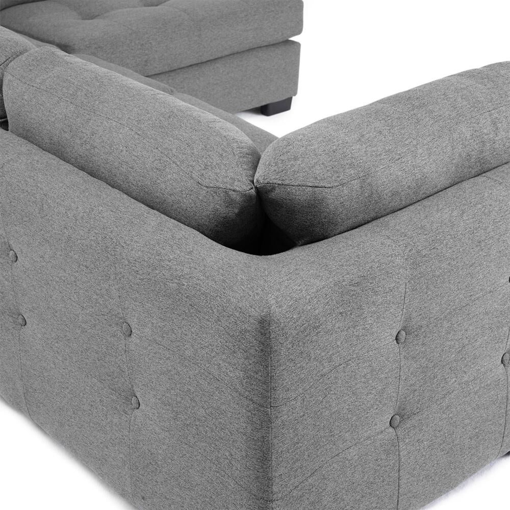 Sof&aacute; Seccional Living Factory Londres Derecho / 7 Cuerpos image number 6.0