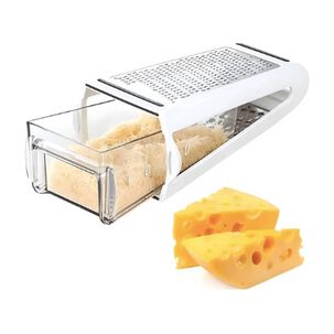 Rallador De Cocina De Mesa Con Recipiente Contenedor