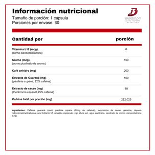 Lipo 6 Black Ultra 60 C&aacute;psulas
