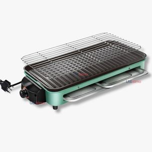 Asador Parrillera Eléctrico Doble Nivel 1500w Churrasquera Portátil