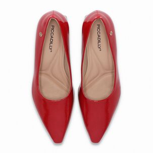 Zapato Mujer Rojo/charol Irene Piccadilly