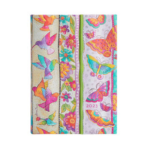 Agenda 2023 Hummingbirds Flutterbyes T.dura Vista Dia Midi