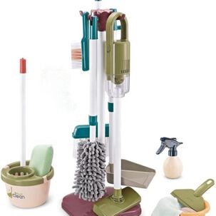 Juguete Set De Limpieza 23pzas Con Aspiradora A Pilas Infantil