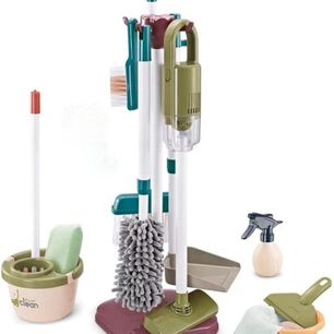 Juguete Set De Limpieza 23pzas Con Aspiradora A Pilas Infantil
