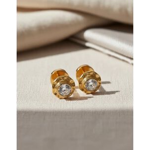 Aros Abridores Chat&oacute;n Circ&oacute;n 5mm N2 Oro 14k Beb&eacute;
