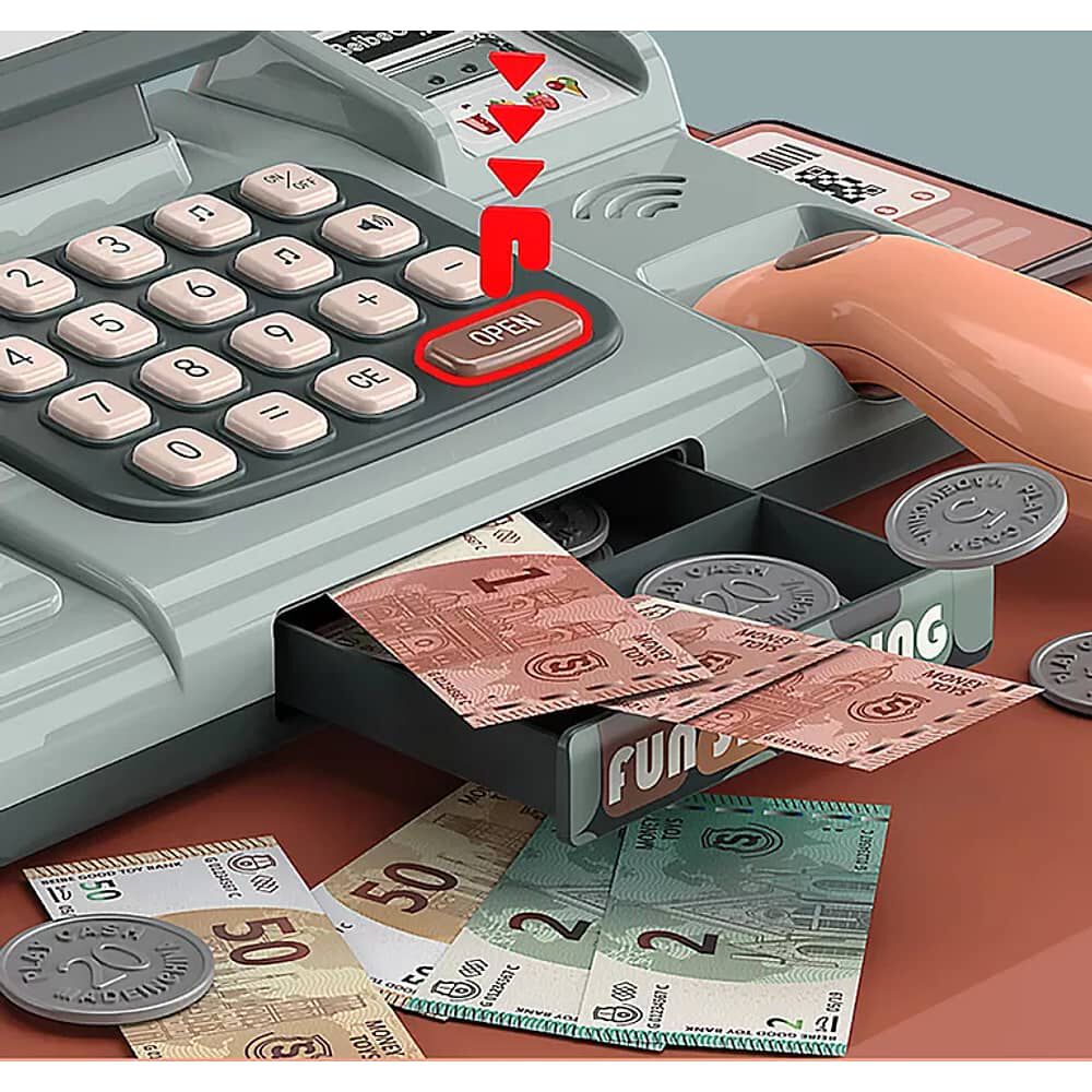 Juguete Caja Maquina Registradora Para Ni&ntilde;os image number 1.0