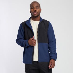 Polerón Deportivo Bloque Color Cuello Alto Hombre Wetland Polerón Deportivo Bloque Color Cuello Alto Hombre Wetland