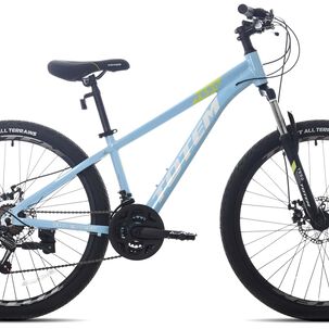 Bicicleta Totem Mtb Aro 26 Modelo Y650 Celeste Verde
