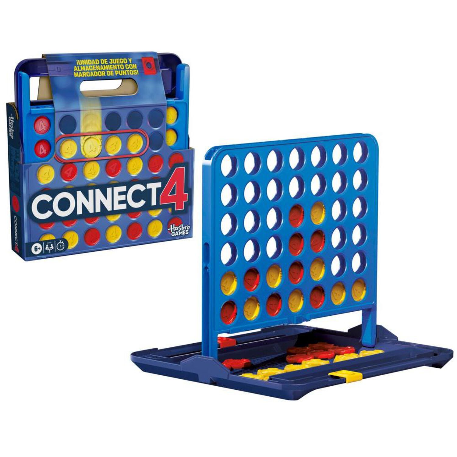 Juego De Mesa Hasbro Games Conecta 4 Edici&oacute;n 2025 image number 2.0