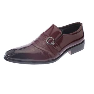 Zapato De Vestir Burdeo Casatia Art: 81842red