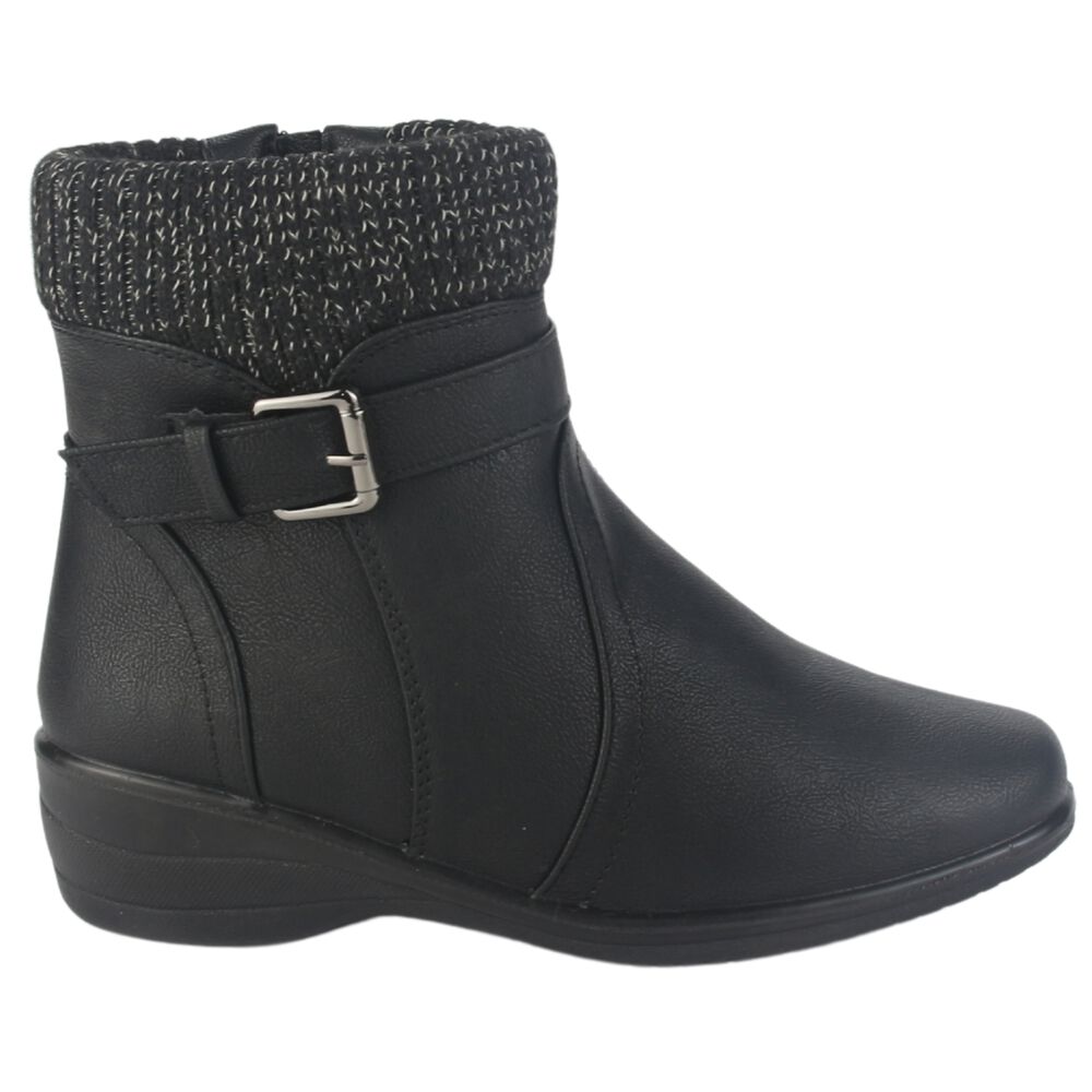 Botin Chalada Mujer Confort-4 Negro Casual image number 0.0