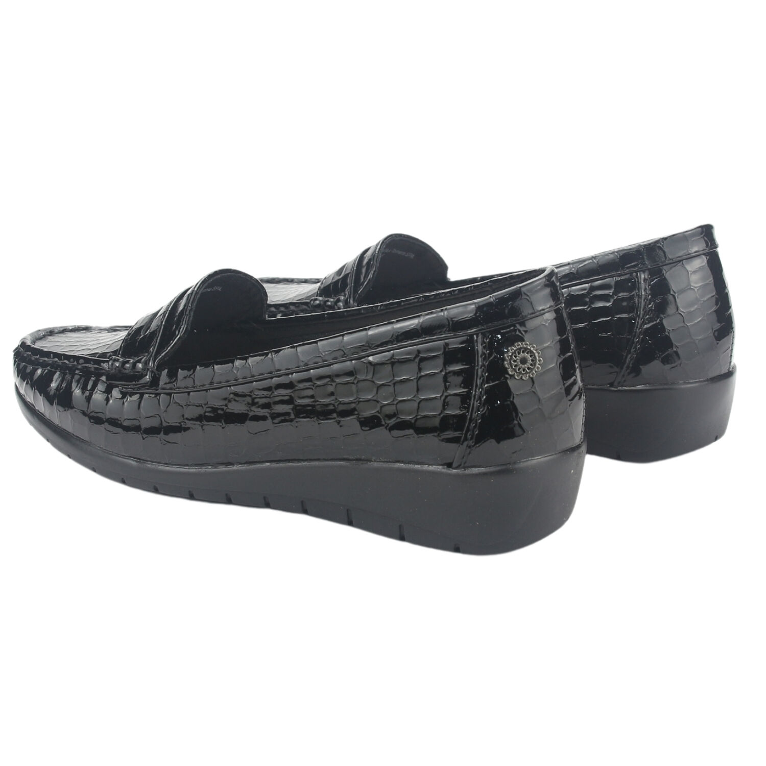 Mocasin Chalada Mujer Maya-1 Negro Casual image number 5.0