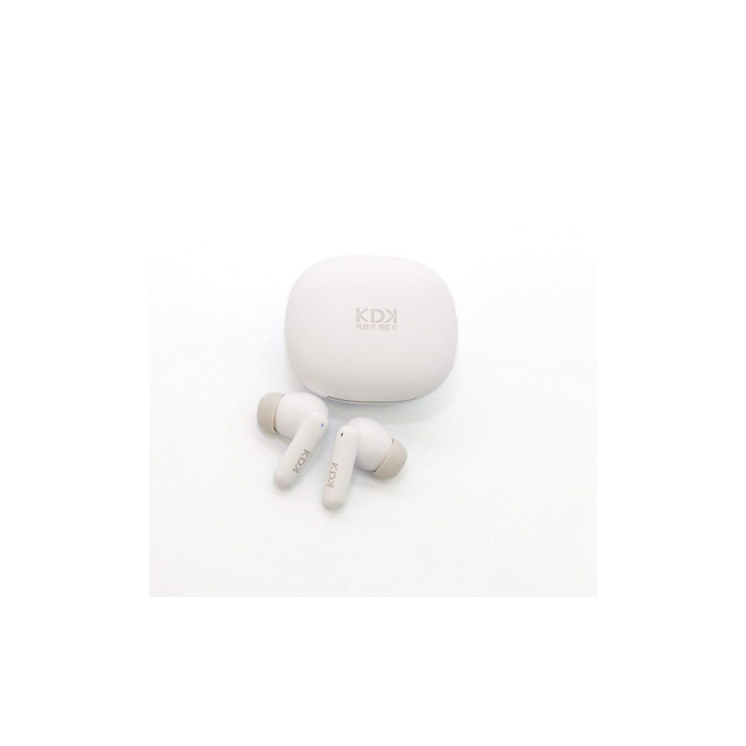 Audifonos Inal&aacute;mbricos Bluetooth Kdk Echo Pro Blanco image number 1.0