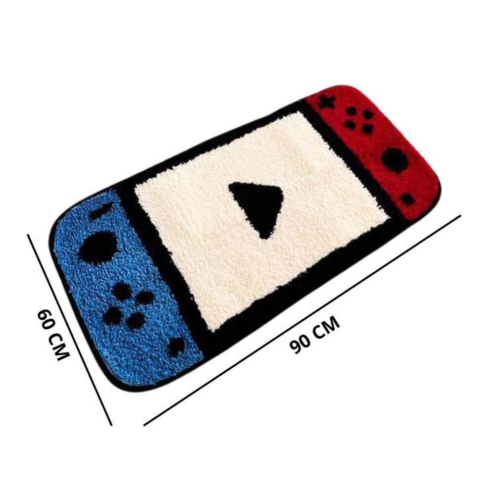 Alfombra Joystick Habitación Gamer Sala De Juegos Decorativo image number 2.0